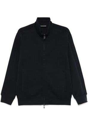 Emporio Armani logo-tape sweatshirt - Blue