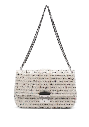 Christian Dior Pre-Owned 2013 Miss Dior tweed bag - Neutrals