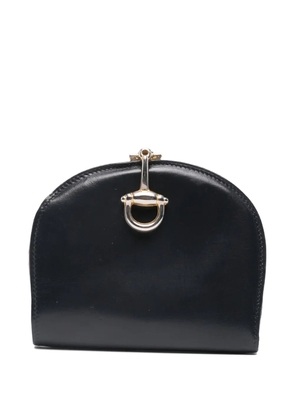 Gucci Pre-Owned 1980s horsebit-detail wallet - Blue