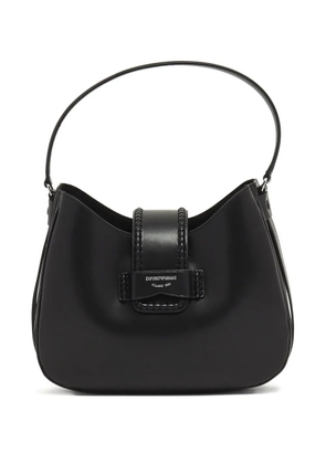 Emporio Armani leather shoulder bag - Black