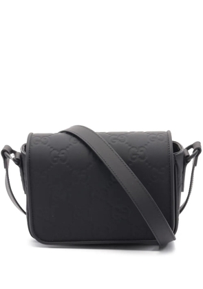 Gucci Pre-Owned 2020s GG rubber effect handbag - Black