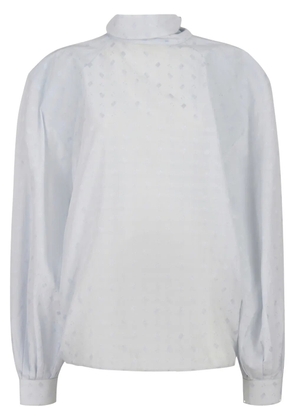 Marni high-collar shirt - Blue