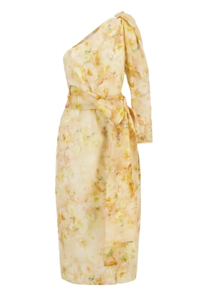 ZIMMERMANN Crush midi dress - Yellow