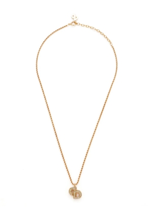 Christian Dior Pre-Owned CD logo pendant necklace - Gold