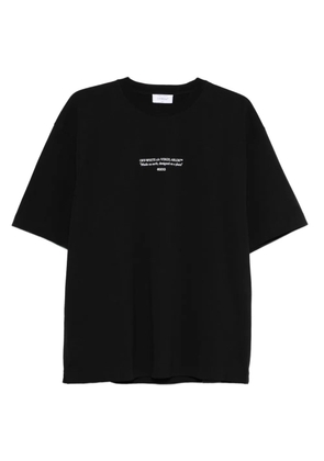 Off-White Made On Earth, Designed On A Plane T-shirt - Black