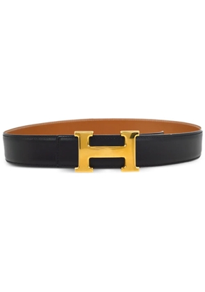 Hermès Pre-Owned 1995 Constance reversible belt - Black
