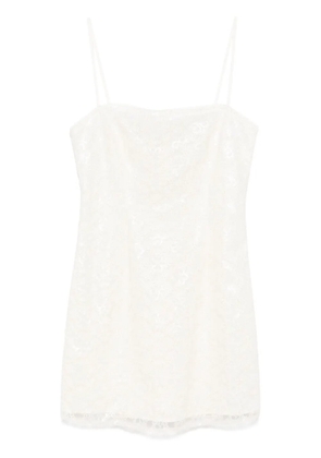 ROTATE BIRGER CHRISTENSEN beaded mini dress - Neutrals