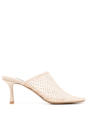 Senso Pam 70mm mules - Neutrals