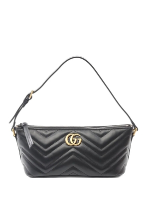 Gucci Pre-Owned 2020s matelassé GG Marmont handbag - Black