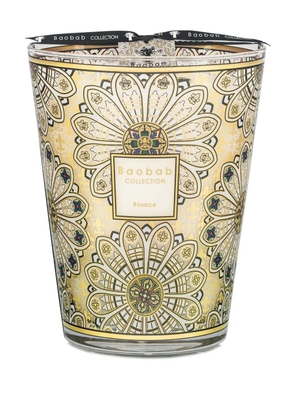 Baobab Collection Rosace candle (24cm) - Neutrals