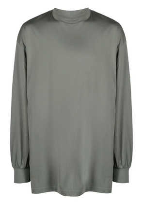 Y-3 logo-print cotton T-shirt - Green