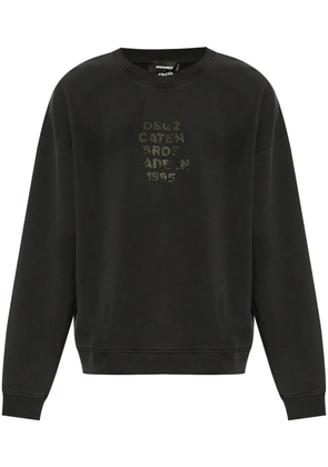 DSQUARED2 logo-print sweatshirt - Grey