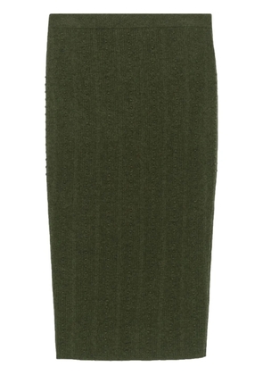 Fabiana Filippi Platinum midi skirt - Green