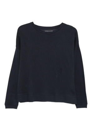 Majestic Filatures long-sleeves round-neck T-shirt - Blue