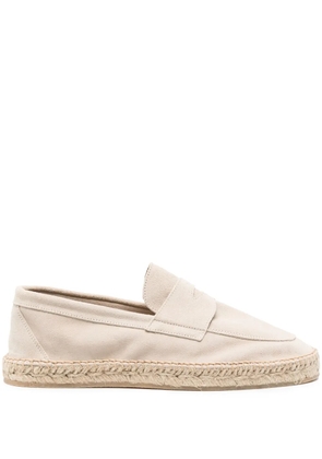 Scarosso Diego suede espadrilles - Neutrals