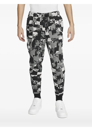 Nike drawstring-waist track pants - Black