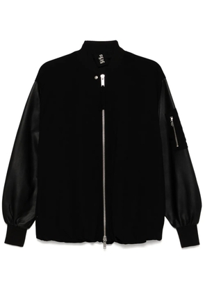 Thom Krom Matmix bomber jacket - Black