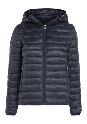 Tommy Hilfiger hooded padded jacket - Blue