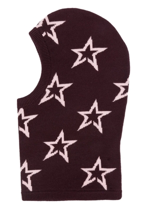 Perfect Moment intarsia-knit balaclava - Red