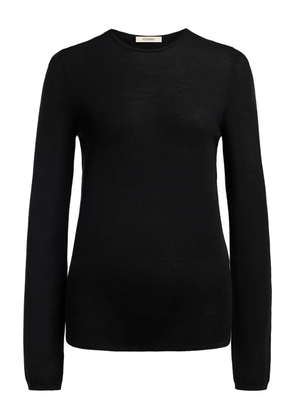 12 STOREEZ long-sleeve wool sweater - Black