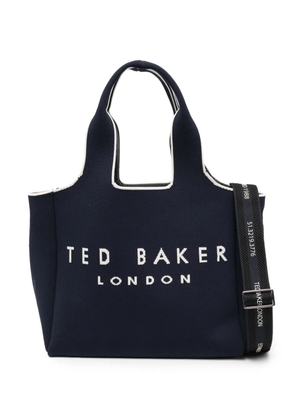 Ted Baker logo-embroidered tote bag - Blue