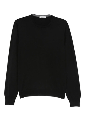 GIUUNO fine-knit jumper - Black
