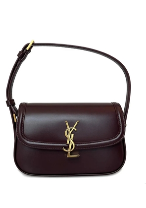 Saint Laurent small Solferino leather shoulder bag - Brown