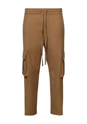 Nahmias cargo-pocket drawstring trousers - Brown