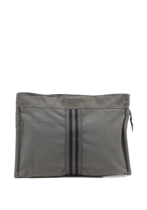 Hermès Pre-Owned 1990s Toto clutch bag - Grey