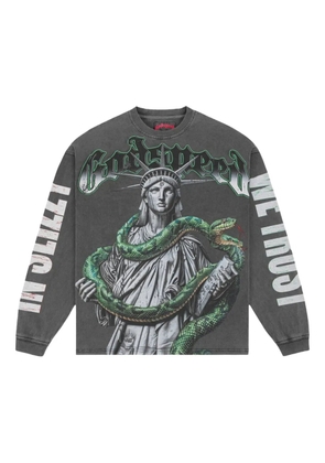 GODSPEED Top 5 Slizzy LS long-sleeve T-shirt - Grey