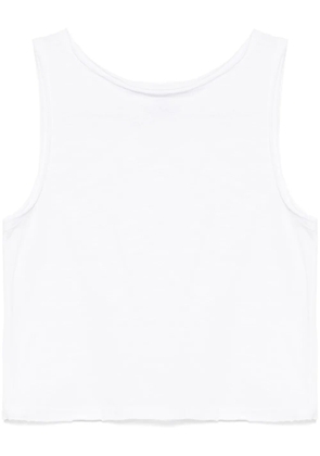 izzue cotton tank top - White