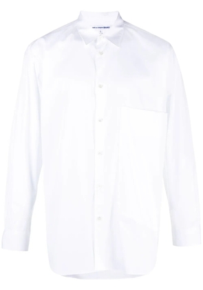 Comme Des Garçons Shirt long-sleeve cotton shirt - White