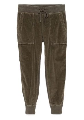 James Perse Corduroy Mixed Media trousers - Green