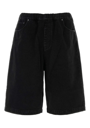 ENTIRE STUDIOS denim bermuda shorts - Black