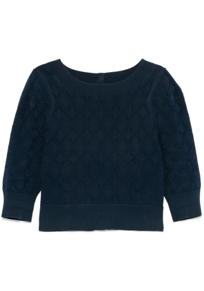 CHANEL Pre-Owned 2010s top - Blue