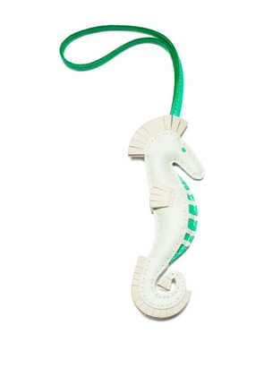 Hermès Pre-Owned 2023 Seahorse leather charm - Neutrals