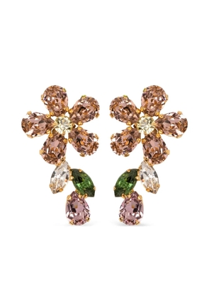 Jennifer Behr Odelia flower earrings - Gold