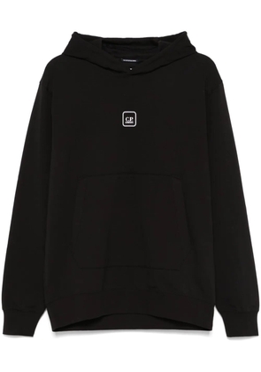 C.P. Company graphic-print hoodie - Black