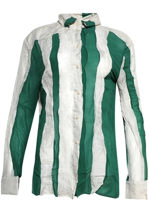 Christopher Esber spliced shirt - Green