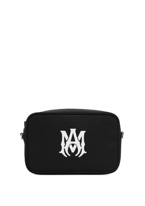 AMIRI logo-print crossbody bag - Black