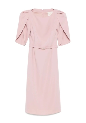 CRISTALLINI Consuelo midi dress - Pink
