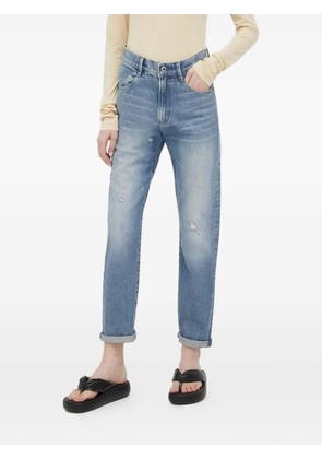 G-Star RAW distressed straight-leg jeans - Blue