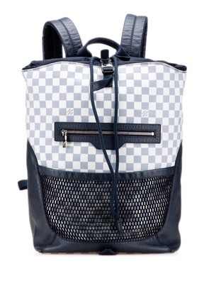 Louis Vuitton Pre-Owned 2018 Damier Azur Coastline Matchpoint backpack - White