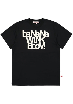 Walter Van Beirendonck Banana Wink Boom T-shirt - Black