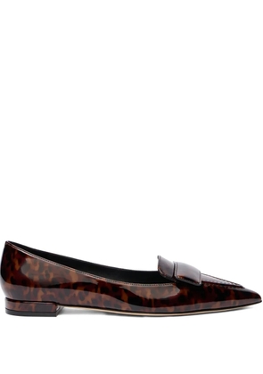 Stuart Weitzman Sovinnie flat pumps - Brown