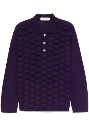 Namacheko Bird Feather sweater - Purple