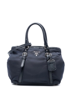 Prada Pre-Owned 2000-2025 Tessuto satchel - Blue
