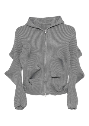 JNBY mid-length hooded jacket - Grey