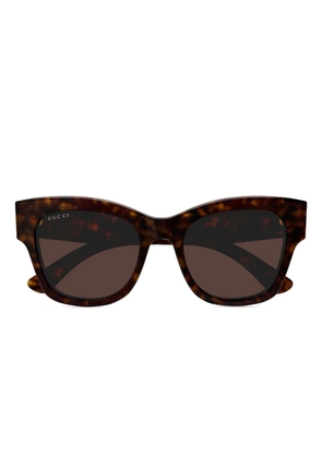 Gucci Eyewear square-frame sunglasses - Brown