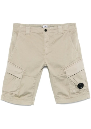 C.P. Company satin cargo shorts - Neutrals